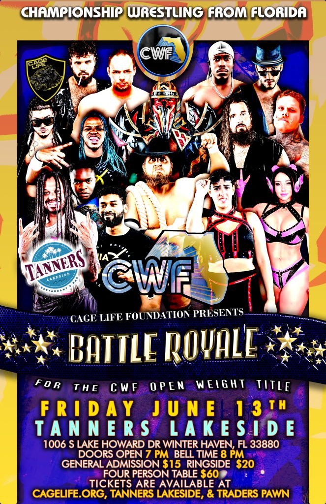 June-2025-Flyer-663x1024 Championship Wrestling from Florida - June 13, 2025